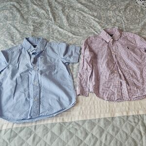 Polo by Ralph Lauren Kids Button Down Shirts - Blue and Red Plaid